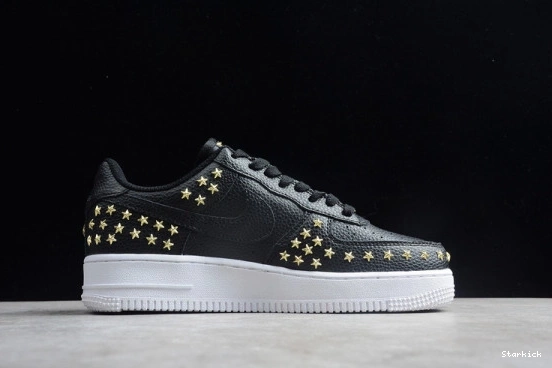 LOW STARS BLACK NIKE AIR 1 AR0639-001 FORCE 0122